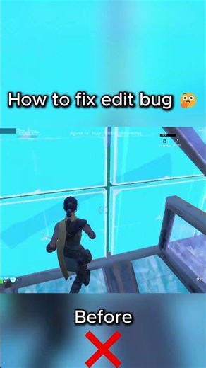 How to fix edit bug in 2025 🤯 #fortnite