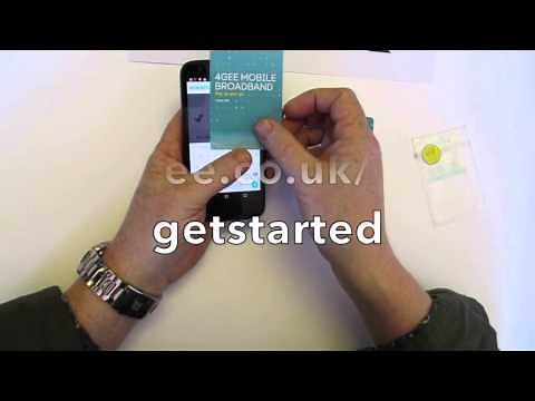 How to install an EE 6GB SIM; MOBILE GENIUS