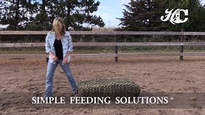 1.6K views · 27 reactions | Want your square bales to last longer? *If your horses are barefoot, it is safe to feed from the ground. If they are shod, put the hay net in a feeder, old water tank or anything to keep the net contained.* | Hay Chix | Facebook