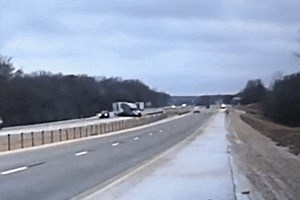 Stunning videos capture the full scope of Southern ice storm