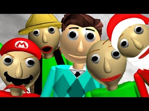 ALL BALDI'S BASICS MODS IN ONE GAME!