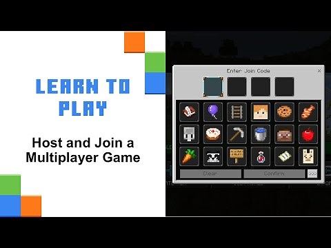 How to Host and Join a Multiplayer Game in Minecraft Education