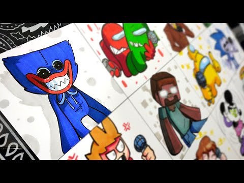 Drawing FRIDAY NIGHT FUNKIN MODS PART 17