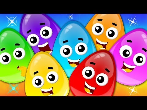 Learn Colors With Crazy Eggs | Songs For Children by Kids Tv