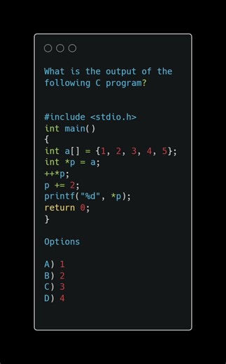 What Is the Output of This C Program? | Pointer Arithmetic MCQ