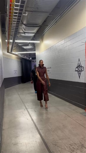 Bringing the heat to the desert on and off the court 🔥 The @lvaces have arrived for Game 1 in Vegas! WNBA Playoffs presented by @google | WNBA