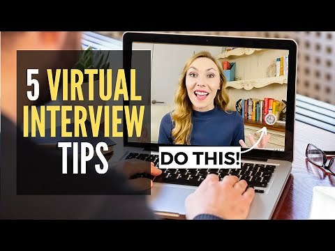 5 Clever Virtual Interview Tips According to Psychology - Ace that Zoom!