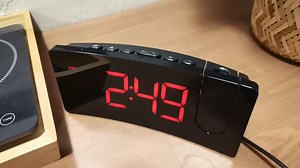 Watch Time Settings for Projection Clock on Amazon Live