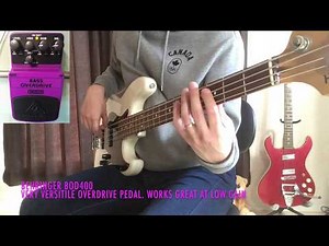 Behringer BOD 400 Bass Overdrive Review