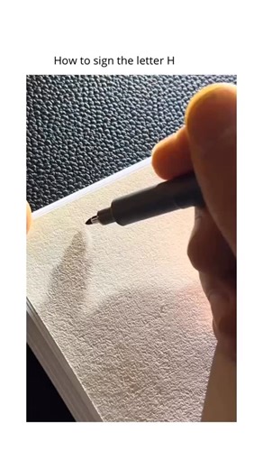 Calligraphy Videos on Instagram: "H is a letter built on steadiness and openness. It begins with one upright line that stands calm and grounded, then mirrors itself with a second pillar placed just beside it. Between them, a soft horizontal stroke reaches across, turning two separate lines into a shape that feels like a doorway filled with light. H carries a quiet balance, the kind that welcomes rather than demands. Its sound reflects that gentle strength. Words like hold, heal, harmony, here al