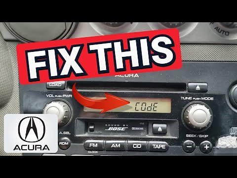 How To Retrieve Your Acura Radio And Navigation Codes | Unlock Acura Radio & Navigation Codes