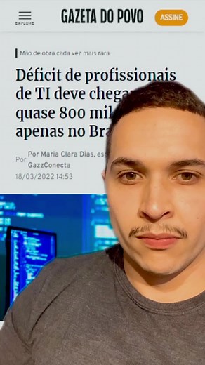 As oportunidades da TI são inúmeras #ti #dev #programacao #ux #ui #fyp #brasil