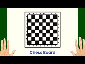 Learn How to Draw a Chess Board Step by Step| Easy Chess Board Drawing