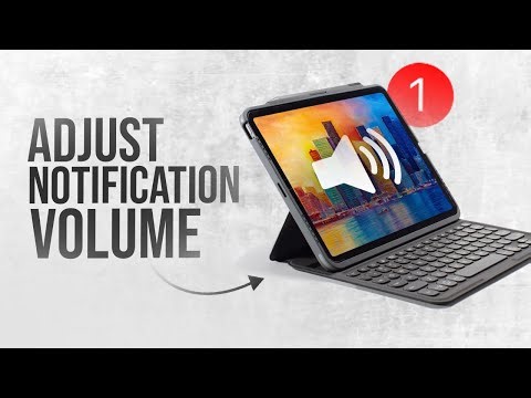 How to Adjust Notification Volume on iPad (tutorial)