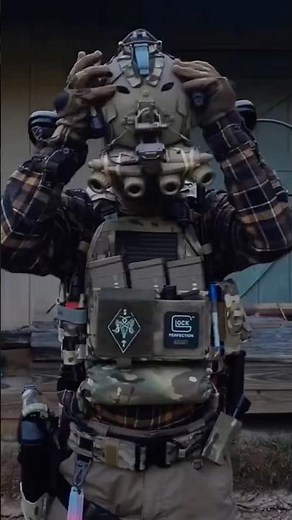 50,000$ Ultra-Advanced US Military Night Vision Goggles | GPNVG-18S | #youtubeshorts #army #navy#usa