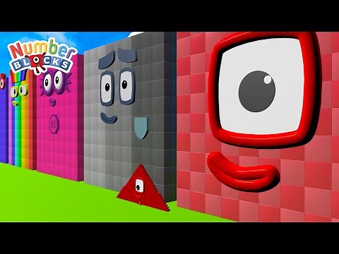 Numberblocks New Episodes 1 - 100 vs 1,000,000 Song - Learn to Count Big Numbers!