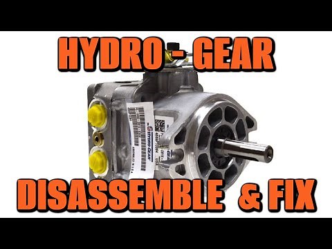 Hydro Gear - How To Repair - Disassembly & Fix !