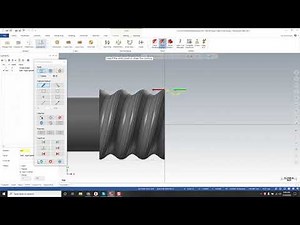 Custom Thread—Lathe Toolpath in Mastercam 2021