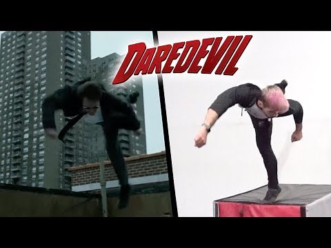 Stunts From Daredevil In Real Life (Parkour, Marvel)