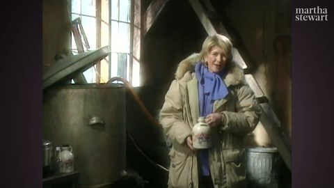 Martha Stewart Makes Real Vermont Maple Syrup From Tree to Table