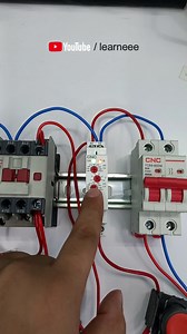 47K views · 507 reactions | Forward and Reverse Connection with 2 Limit Switches and Voltage Monitoring Relay #electrical #automation CNC Electric | Learn EEE | Facebook