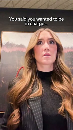 Codie Sanchez on Instagram: "POV: You finally got the “control” you asked for. 😂"