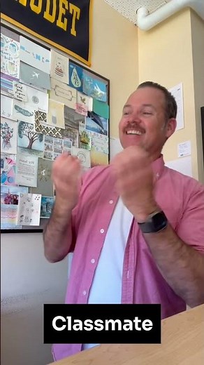 How to Sign "Classmate" in ASL