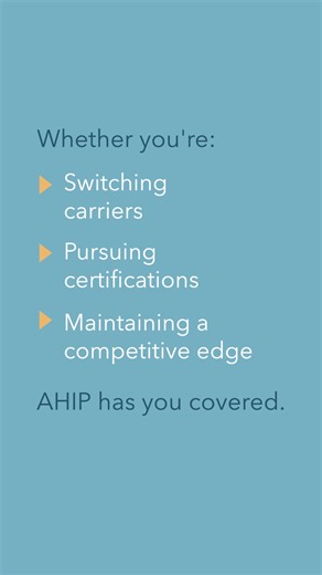 9.2K views | Roles shift; careers evolve. Professional changes don’t follow a schedule. AHIP’s Medicare training is here year-round. | AHIP | Facebook