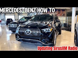 How to Upgrade Sirius XM Radio in Your Mercedes