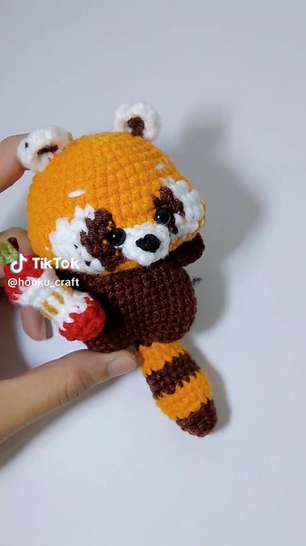 Amigurumi Red Panda Crochet Project