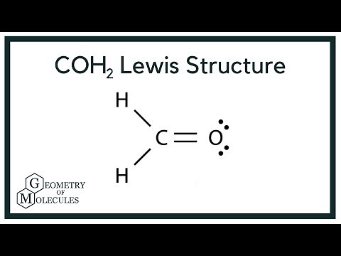 COH2 Lewis Structure: How to Draw the Lewis Structure for HCHO (formaldehyde)