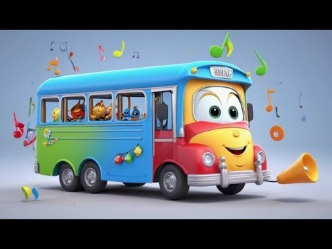 As Rodas do Ônibus Desfile de Luzes da Cidade | Melhores Rimas Infantis e Canções para Crianças