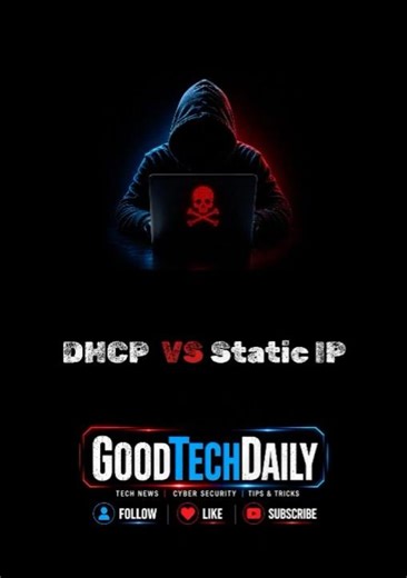 🌐 DHCP vs Static IP for Beginners | Networking Made Simple #networking #computer #technology