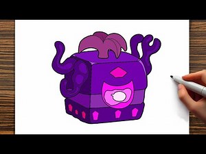 How to draw DARK fruit | Blox Fruits | Step by step