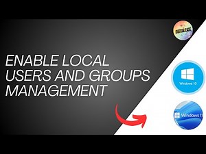 (Fix) How To Enable Local Users And Groups Management In Windows 10 Or 11 | Solved In Three Methods