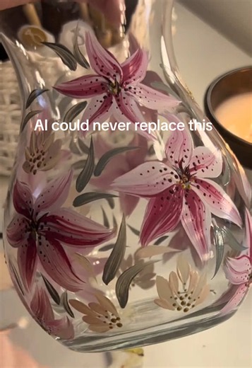 Handmade Gifts and Art: Why AI Can’t Replace Handpainted Lilies