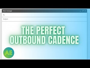 The Perfect Outbound Sales Cadence | sales tips and techniques | Aaron Evans Sales Training