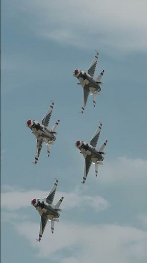 Thunderbirds Dominate Battle Creek 2025 | Full Pyro Demo & F-16 Action