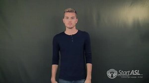 Watch how to sign 'painting' in American Sign Language.