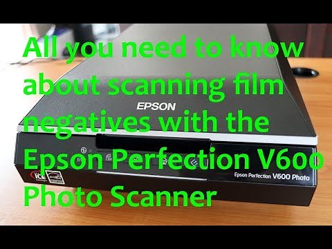 Epson Perfection V600 Photo Film Negative Scanner