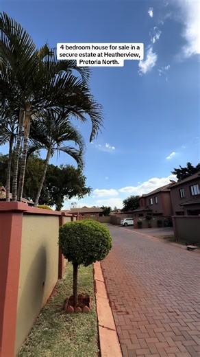 Selling price R2 625 000 Contact: 071 644 5238 to arrange for viewing Property Details: - 4 spacious bedrooms with built-in cupboards - 3 modern bathrooms - Open-plan lounge and dining area with fireplace - Modern fitted kitchen with and ample storage - Scullery for added convenience - Double garage with automatic gates - Secure estate with 24/7 security and access control Features: - Beautiful lapa - Pre-paid electricity meters - Close proximity to schools, shopping centers, and major roads Loc