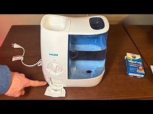 How To Use Vicks Warm Mist Humidifier - Full Guide!