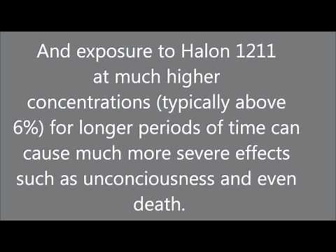 A brief explanation on Halon fire suppression systems