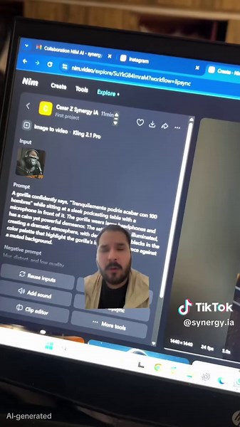 Crea videos con Inteligencia Artificial usando Nim Video