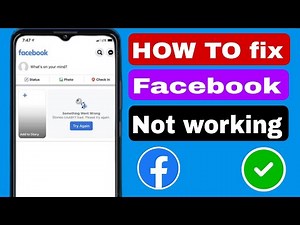 How To fix Facebook Not working problem solve 2025