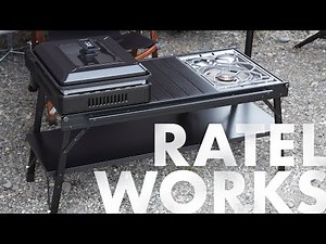 カスタム必須のラーテルワークス「ウッドパネルテーブル」を徹底レビュー！収納バッグやIGT規格のフラットバーナーを使ったCB缶仕様や対応ランタンスタンドを紹介！