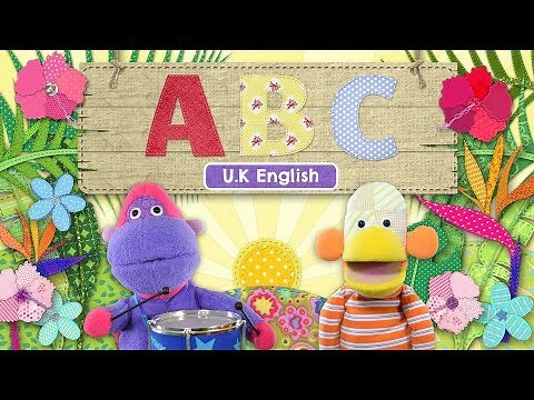 ABC song for kids - The Alphabet (British/UK English)