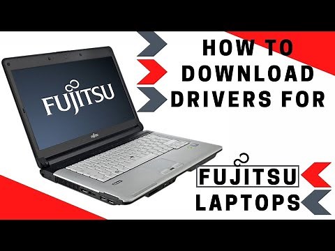 How to easy find and download drivers for fujitsu laptops