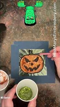 How to make 3D Printed Pumpkin Pendant with Glitter & UV Resin! 🎃✨ #3dprinting #uvresin