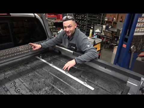 Nissan Frontier build video 4: Installing tie down rails